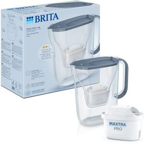 Brita Style Essential Maxtra Pro Pure Performance szűrővel, 2, 4 l, szürkéskék kép