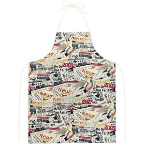 BELLATEX kötény Adela, 67 × 84 cm 7750/228, színes újságpapír kép