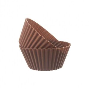 Orion Szilikon forma, muffin, 6 darab, barna kép