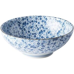 Made in Japan Nagy tál Blue Daisy 21, 5 cm 1 l kép