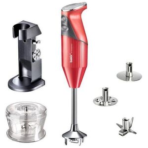 Bamix Deluxe D típusú botmixer, 200 W, piros kép