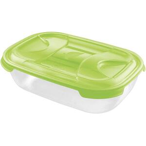 Tontarelli Nuvola Box, téglalap alakú, átlátszó/zöld, 1, 15 l kép