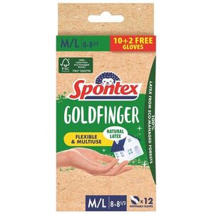 SPONTEX Goldfinger M/L, 12 db kép