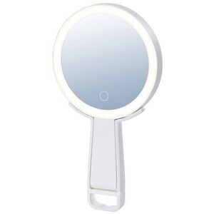 IMMAX SWEET Make up Kétoldalas LED sminktükör, 10× nagyítás, CCT, fehér kép