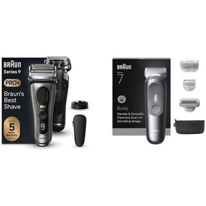 Braun Series 9 PRO+ sötétszürke + Braun 7 BG7550 kép