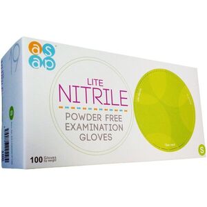 ASAP Púdermentes nitril kesztyű 100 db S kép