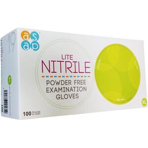 ASAP Púdermentes nitril kesztyű 100 db XL kép
