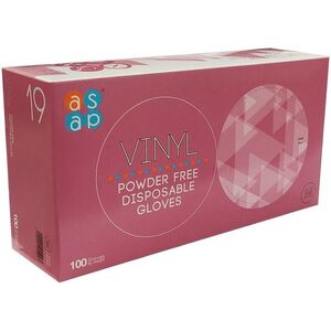 ASAP Púdermentes vinyl kesztyű 100 db M kép