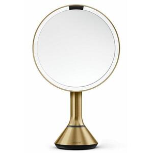 Simplehuman Sensor Touch DUAL LED sárgaréz tükör kép