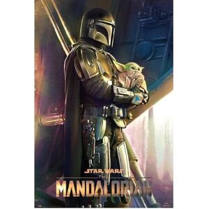Grupo Erik Csillagok háborúja Poszter - The Mandalorian Clan Of Two kép