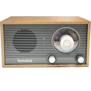 TechniSat FM Classic 205, gray / golden oak kép