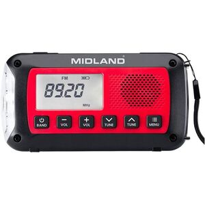 ALAN Midland ER100 Vészhelyzeti rádió, 2600 mAh kép