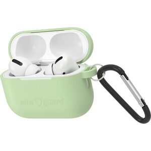 AlzaGuard Skinny Silicone Case, Airpods Pro 3 készülék, zöld kép