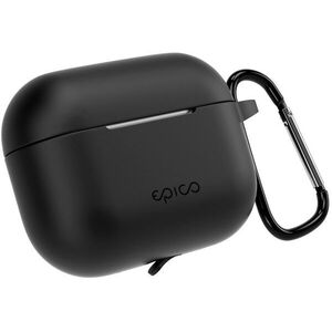 Epico szilikon tok karabinerrel, AirPods Pro 3 - fekete kép