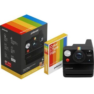 Polaroid Now+ Gen 3 Black + színes film (8 fotó) kép