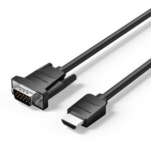 Vention HDMI-A Male to VGA Male HD Cable 1M Black kép