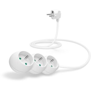CONNECT IT hosszabbító, 230V, 3 aljzat, 1.5m, fehér kép