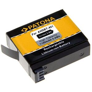 PATONA GoPro Hero 4 AHDBT-401 1160mAh Li-Ion kép