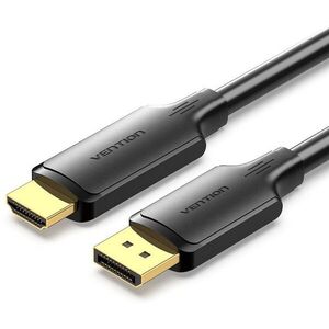 Vention DisplayPort Male to HDMI Male 4K HD Cable, 3 m, fekete kép