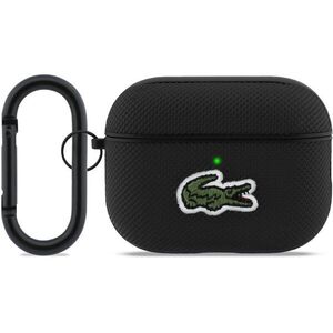Lacoste Petit Pique Croc Logo Patch tok, AirPods Pro 3 modellhez, Black kép