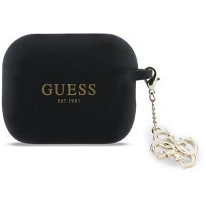 Guess 4G Charm Szilikon tok, AirPods Pro 3, Black kép