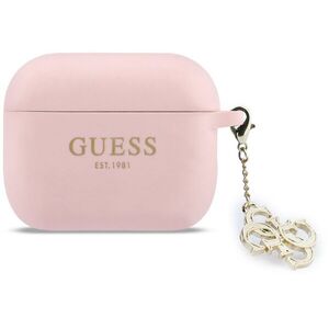 Guess 4G Charm Silikonové tok, AirPods Pro 3 Pink kép