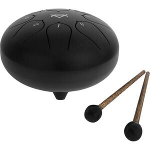 Veles-X Tongue Drum Steel 6 inch 8 Notes Jet Black kép