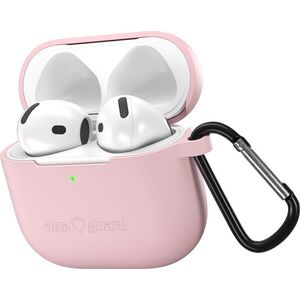 AlzaGuard Skinny Silicone Case Airpods 4 rózsaszín tok kép