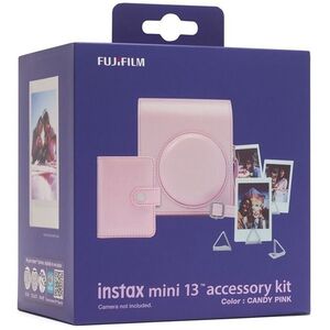 Fujifilm instax mini 13 ACCESSORY KIT – Candy Pink kép