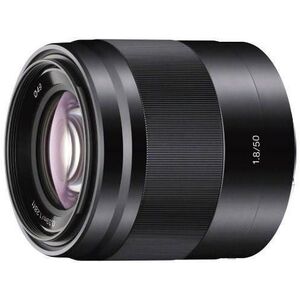 Sony 50mm f/1.8, fekete kép