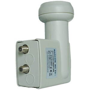 Mascom MCT02HD Twin LNB 0.2dB kép