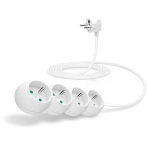 CONNECT IT hosszabbító, 230V, 4 aljzat, 3m, fehér kép