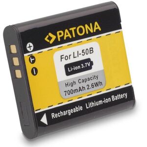 PATONA Olympus Li-50B kompatibilis, 700 mAh, Li-Ion kép
