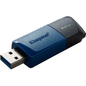 Kingston DataTraveler Exodia M 64GB, fekete-kék kép