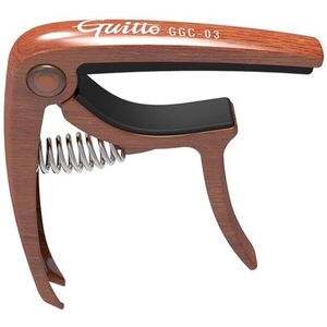 GUITTO GGC-03 Metal Capo Wood kép