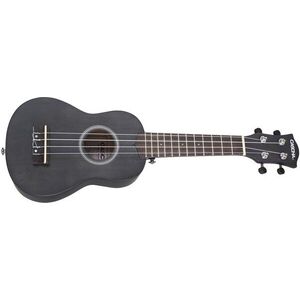 Cascha HH 3960 Soprano Ukulele Black Set kép