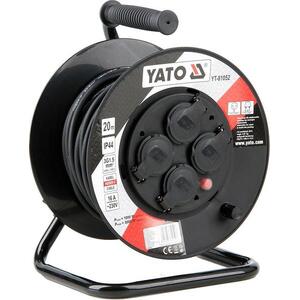 YATO dobhosszabbító kábel 4 foglalatos IP44 16A 20 m kép