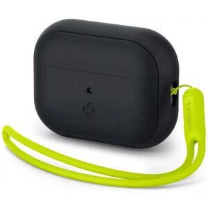 Spigen Case Silicone Fit Black Strap Phantom Green AirPods Pro (2nd Gen) tok kép