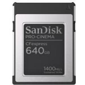 SANDISK CFexpress Type B 640GB PRO-CINEMA kép