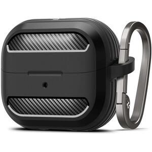 Spigen Rugged Armor Matte Black Samsung Galaxy Buds 3 Pro/3 tok kép