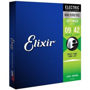 Elixir 19002 Optiweb Nickel 9-42 Super Light kép