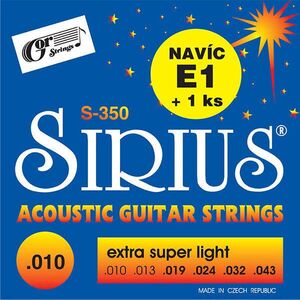Gorstrings Sirius S-350 10-43 Extra Super Light kép