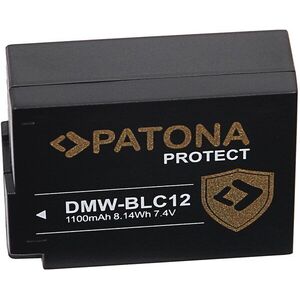PATONA Panasonic DMW-BLC12 E kompatibilis, 1100 mAh, Li-Ion Protect kép