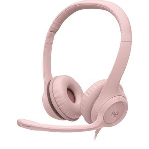 Logitech USB headset H390 - rózsaszín kép