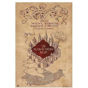Grupo Erik Harry Potter Poszter - A Tekergők Térképe kép