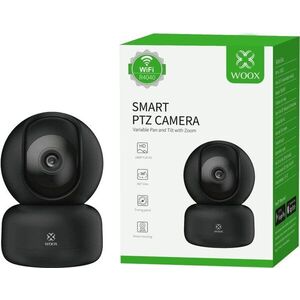 WOOX R4040-Black PTZ Indoor HD Camera 360° kép