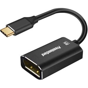 PremiumCord USB-C-DisplayPort DP1.4 8K@60Hz és 4k@120Hz adapter kép