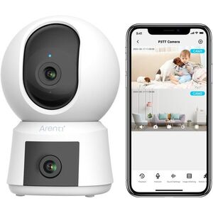 Arenti Indoor Wi-Fi 3MP+3MP Dual-lens Pan-Tilt Camera kép