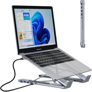 Choetech 5-in-1 USB-C to HDMI HUB Adjustable Stand kép
