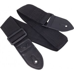 Veles-X Universal Nylon Guitar Strap GS01, Black kép
